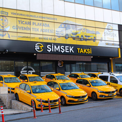 Sarı taksi plakası